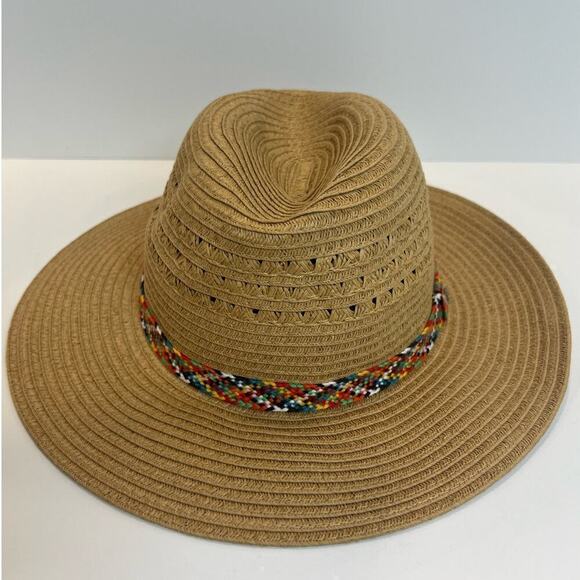 Eddie Bauer Panama Packable Straw Hat, Multicolor Braided, size Small/Medium - Picture 2 of 16
